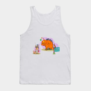 Space Fishing Friends Tank Top